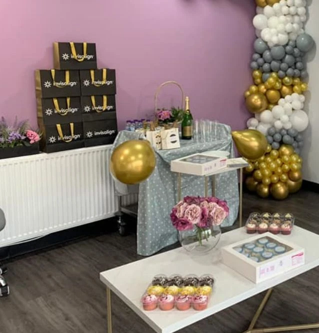 Launch event celebration treats at Andover Advanced Dental Centre