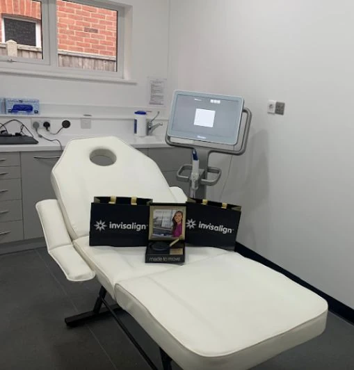 Treatment suite with digital 3D iTero scanner